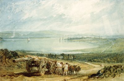 Poole, Dorset with Corfe Castle in the Distance by Joseph Mallord William Turner